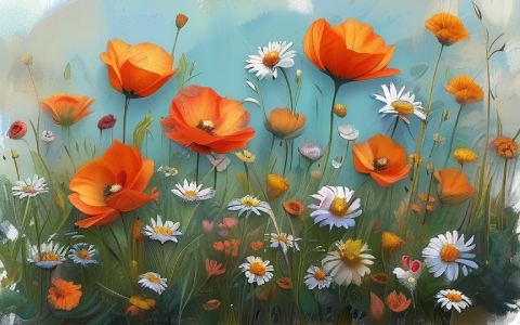 叉花草语：幽篱下的火焰诗篇