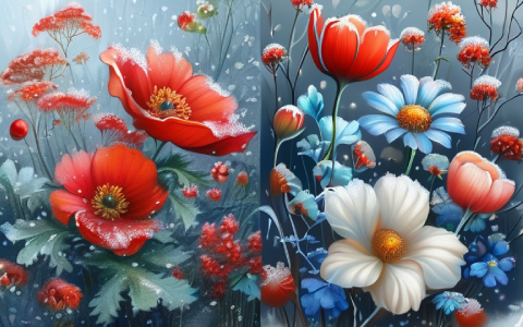 冬日花语：凌寒独自开的美丽