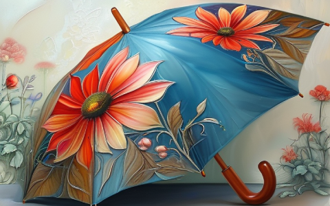 伞花如梦：庭园中的绿云华盖