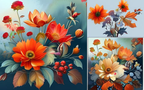 秋冬花韵：寒日里的温暖诗篇