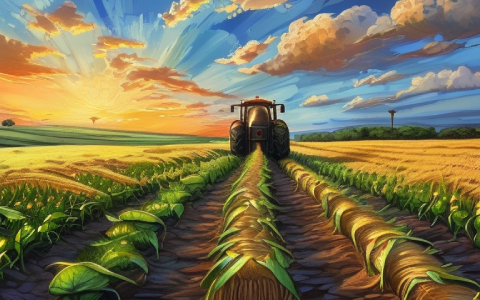 秸秆：丰收后的田野诗行