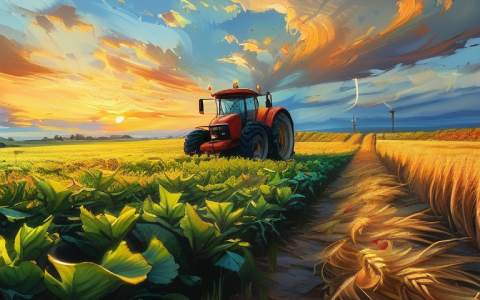 秸秆：丰收后的田野诗行