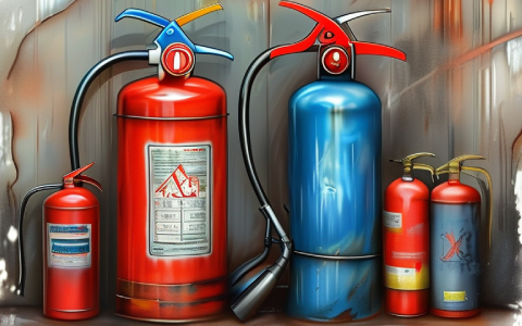 瞬间绽放的生命守护者：灭火器材礼赞