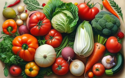 蔬菜品种大全：舌尖上的草木诗经——从翡翠叶菜到斑斓根果，收藏大地的馈赠图谱