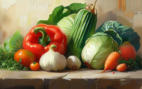 蔬菜王国巡礼：从翠绿到斑斓的盛宴——探索自然馈赠的千姿百态与生活智慧