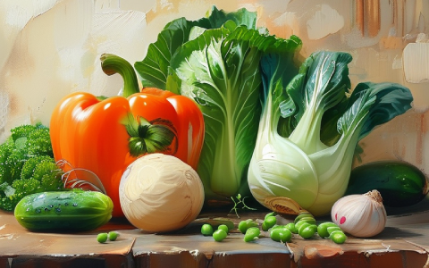 蔬菜维C之王：彩椒的冠冕之谜——探寻翡翠田园里最璀璨的营养明珠