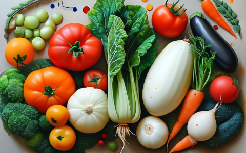 含钾蔬菜图鉴：自然的能量宝库