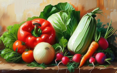 常见蔬菜图鉴：餐桌上的大地诗篇