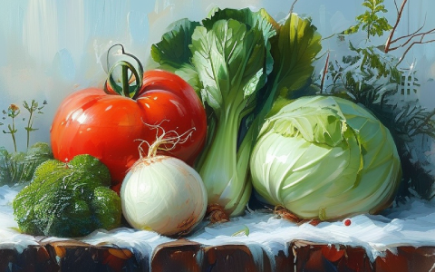 冬日蔬菜图鉴：霜寒中的自然馈赠