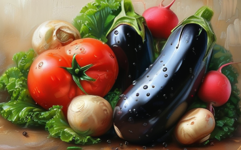 黑色蔬菜图鉴：暗色滋养的艺术