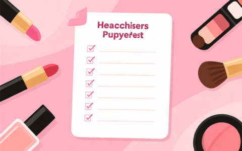 新手化妆入门：必备清单指南