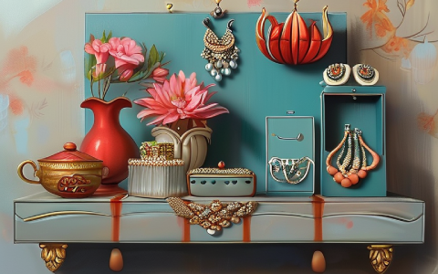 首饰收纳：安放璀璨的秩序美学