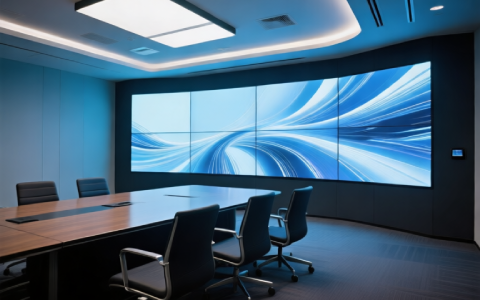 京东方LG46/55/65寸会议室无缝液晶拼接屏监控显示器电视墙大屏幕